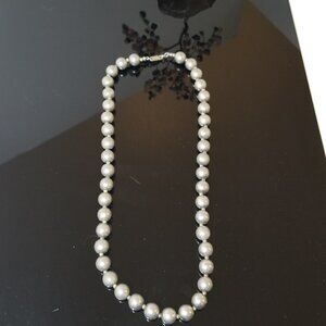 Carol Dauplaise Silver Necklace